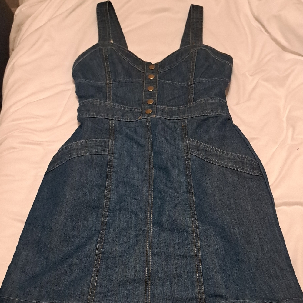 Denim Midi Dress